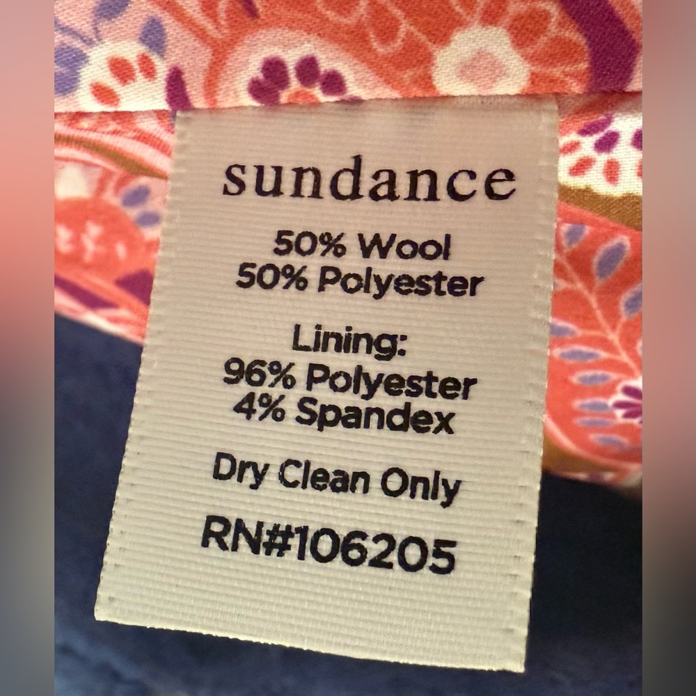 NWOT $225 RETAIL SUNDANCE COAT - SIZE S - Picture 9 of 17